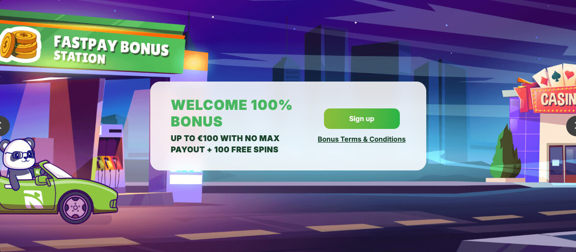 fastpay casino bonus